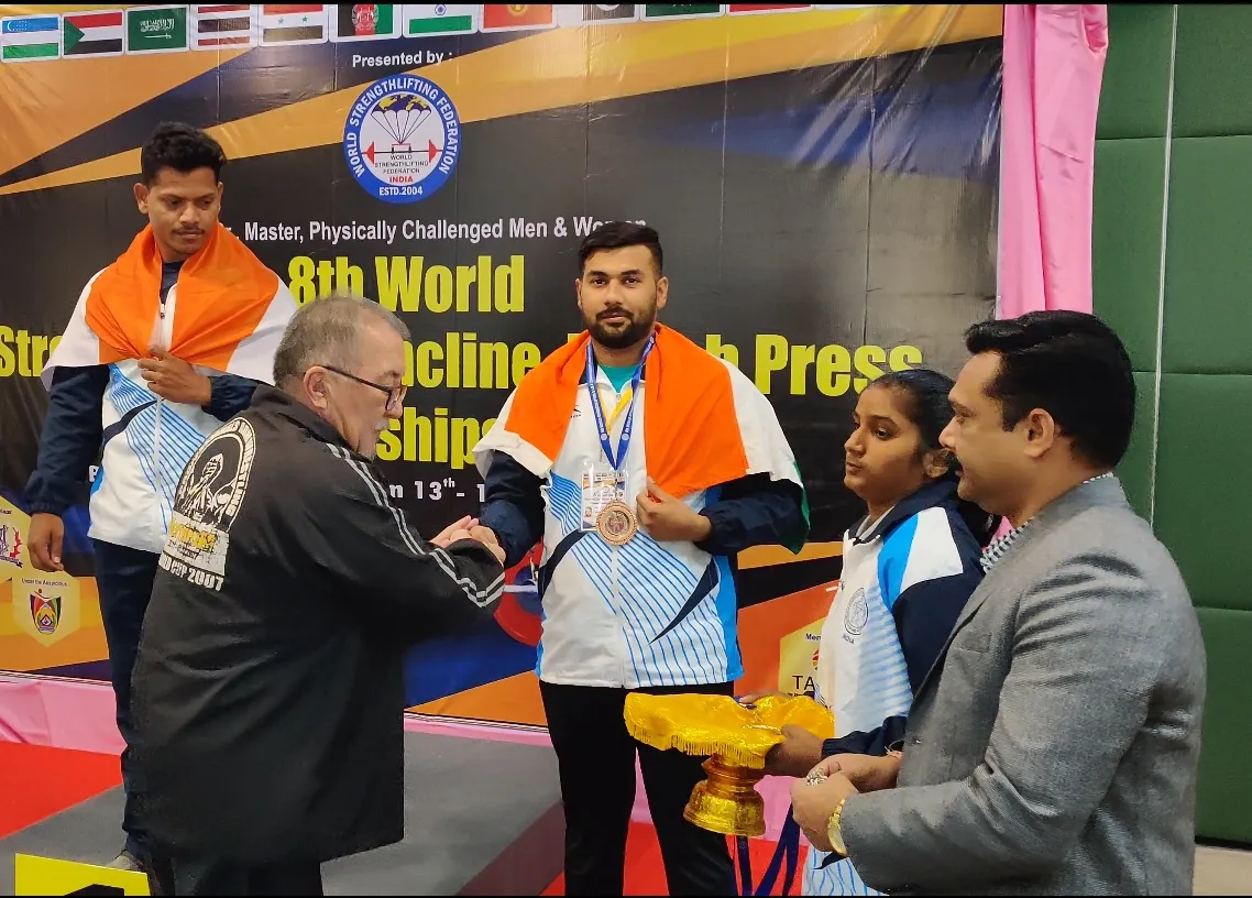 2 Silver Medals in 8th World Strength Lifting Championship