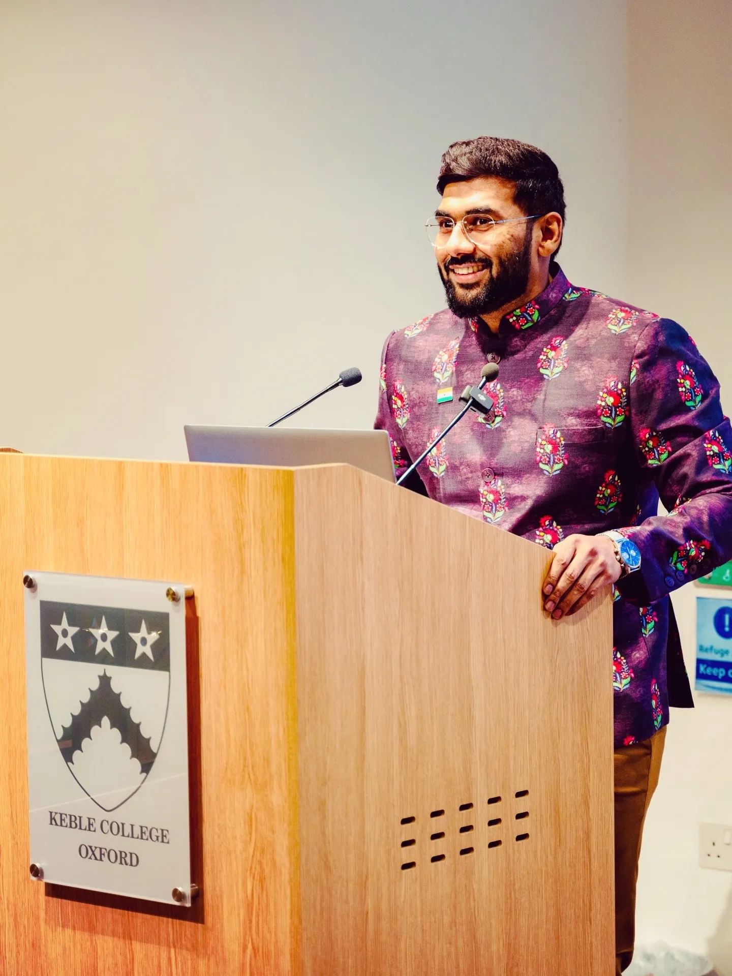 Guest Speaker at Oxford University, London